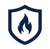 Illustration d'un bouclier incendie
